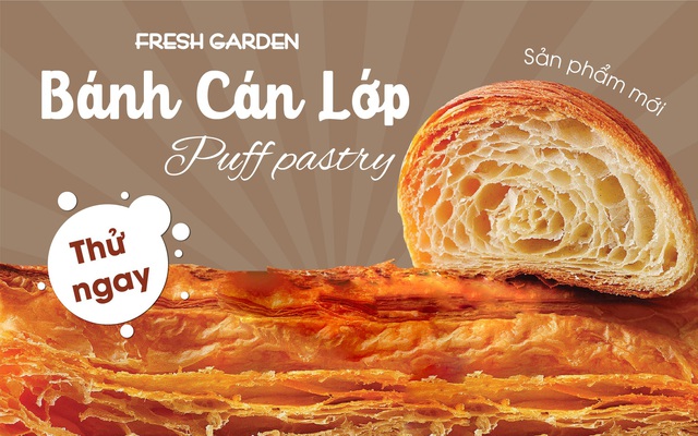 Bộ sưu tập bánh cán lớp mới nhất từ Fresh Garden