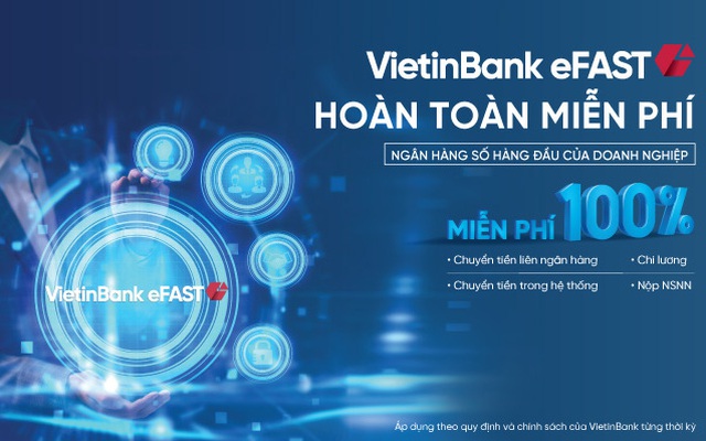 VietinBank tung nhiều ưu đãi miễn phí ngân hàng số cho doanh nghiệp