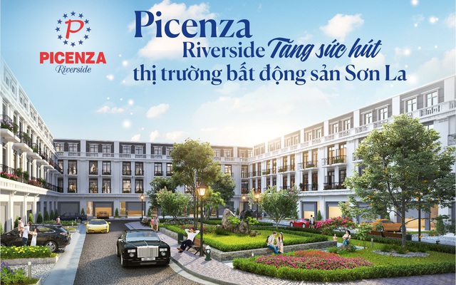 Picenza Riverside tăng sức hút thị trường bất động sản Sơn La