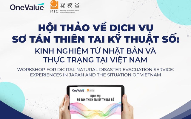 Nhật Bản hỗ trợ Việt Nam trong dự án cảnh báo thiên tai kỹ thuật số