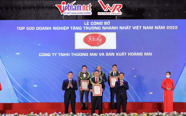 Richy - Hoàng Mai lọt top 5 trong bảng xếp hạng FAST500 năm 2022