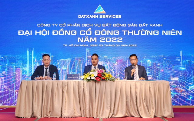 Dat Xanh Services tổ chức thành công ĐHĐCĐ thường niên năm 2022