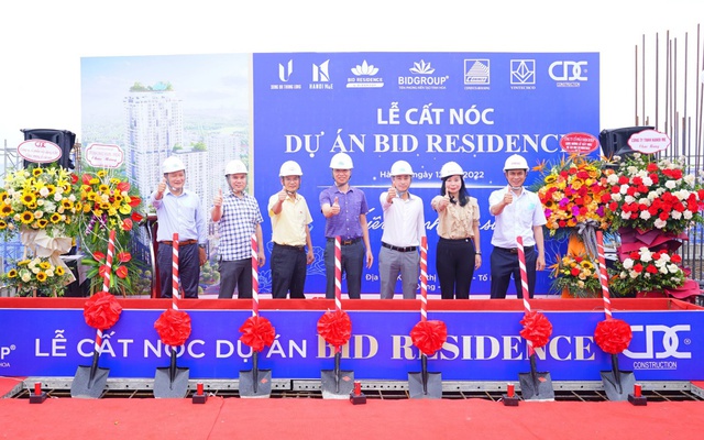 Tòa 50 tầng của dự án BID Residence cất nóc với loạt ưu đãi đặc biệt
