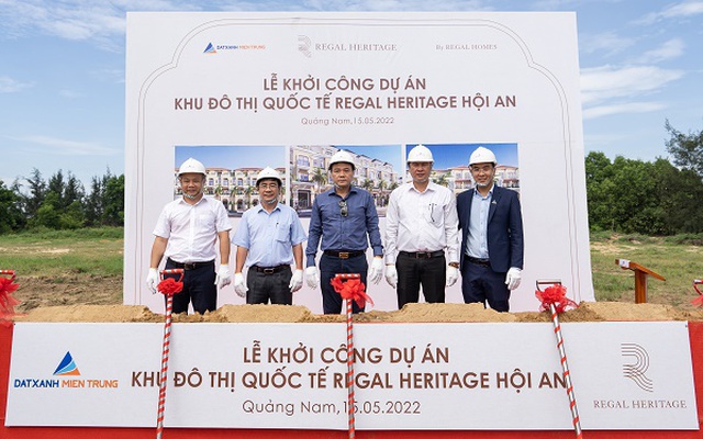 Đất Xanh Miền Trung khởi công dự án Regal Heritage Hội An