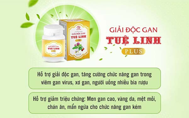 TPBVSK giải độc gan Tuệ Linh Plus - tốt hay không tốt?