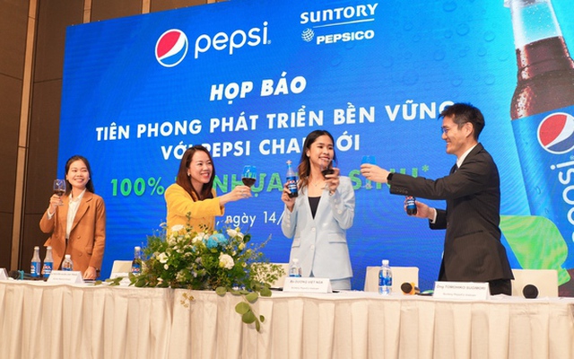 Sản phẩm bao bì mới 100% từ nhựa tái sinh và hướng phát triển của Pepsi