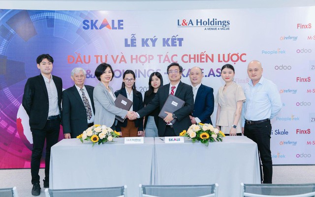 Lễ ký thỏa thuận hợp tác chiến lược giữa L&A Holdings và Skale.asia