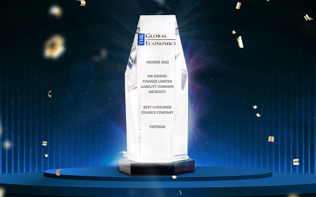Mcredit nhận giải thưởng “Công ty tài chính tiêu dùng tốt nhất 2022”