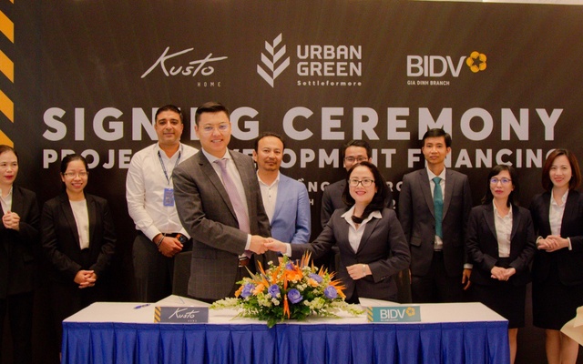 Kusto Home và BIDV – Chi nhánh Gia Định ký kết tài trợ Urban Green