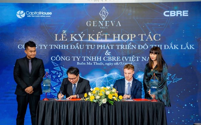 Capital House và CBRE ký kết hợp tác tại dự án EcoCity Premia Buôn Ma Thuột