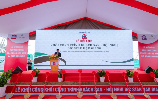 Tập đoàn DIC khởi công khách sạn DIC Star Hậu Giang