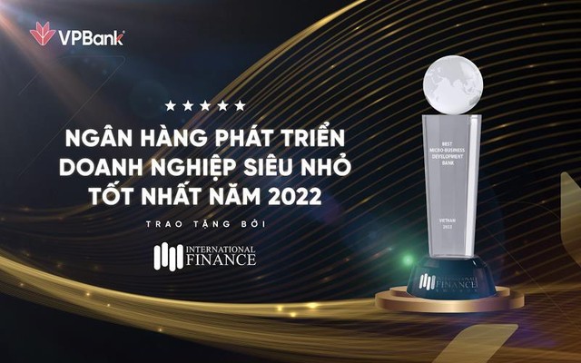 VPBank giành giải thưởng Best Micro-Business Development Bank 2022