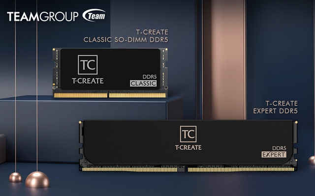 TeamGroup trình làng bộ nhớ DDR5 dành cho nhà sáng tạo nội dung