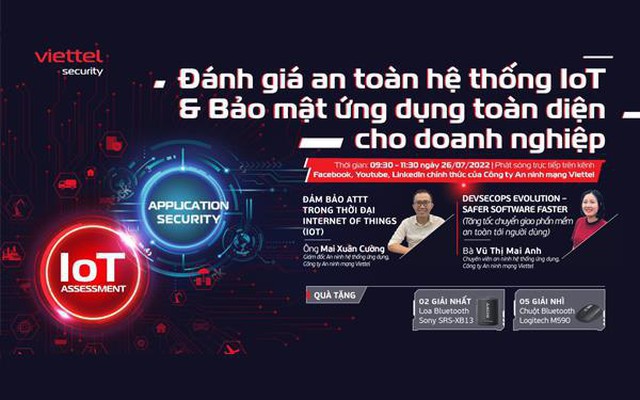 Đánh giá an toàn hệ thống IoT và bảo mật ứng dụng toàn diện