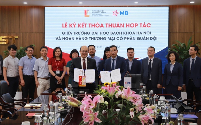 MB ký kết hợp tác với trường Đại học Bách khoa Hà Nội