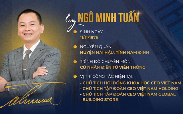 Ông Ngô Minh Tuấn: “Thành công đến với tôi chưa bao giờ là dễ dàng”