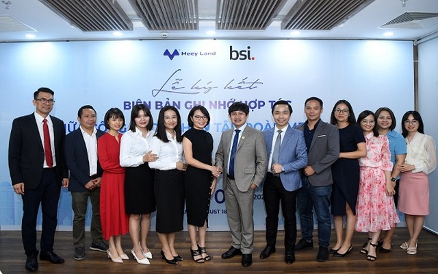 Meey Land ký kết hợp tác với Viện Tiêu Chuẩn Anh BSI Việt Nam