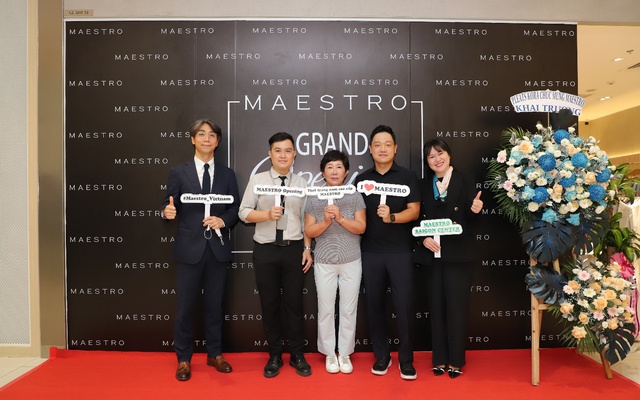 Maestro - Thương hiệu thời trang nam Hàn Quốc xuất hiện tại Việt Nam