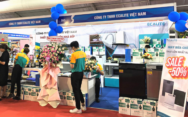 Khám phá những thiết bị nhà bếp thông minh Ecalite tại triển lãm Vietbuild