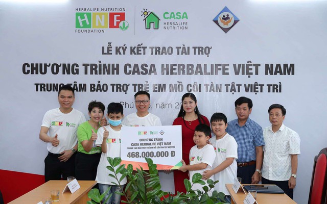 Herbalife Việt Nam hỗ trợ dinh dưỡng cho trẻ em có hoàn cảnh khó khăn