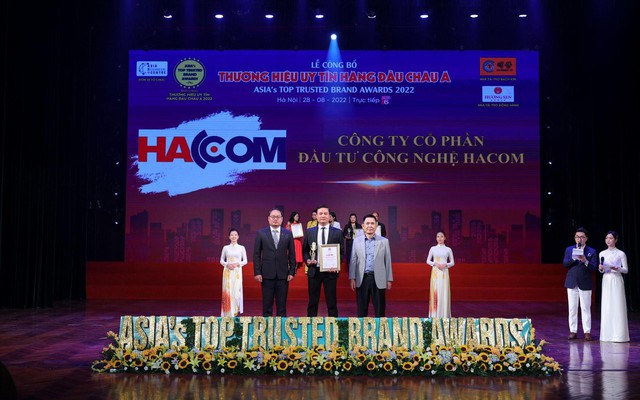 HACOM vinh dự đạt top 50 “Thương hiệu uy tín hàng đầu châu Á”