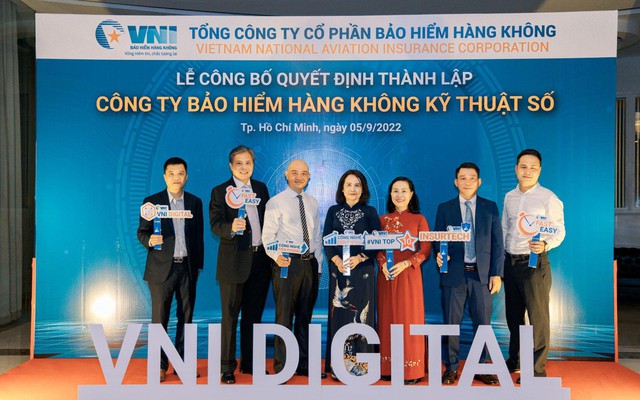 VNI ra mắt Công ty Bảo hiểm Hàng không Kỹ thuật số nền tảng đa kênh