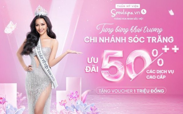 Thẩm mỹ viện SeoulSpa.Vn Sóc Trăng khai trương với ưu đãi 50%++