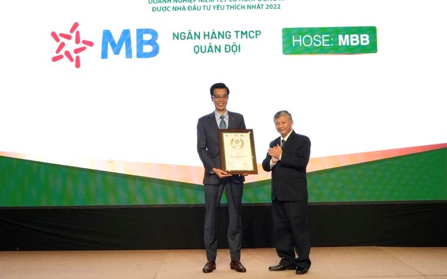 IR Awards 2022: MBB - Top 3 doanh nghiệp được nhà đầu tư yêu thích nhất