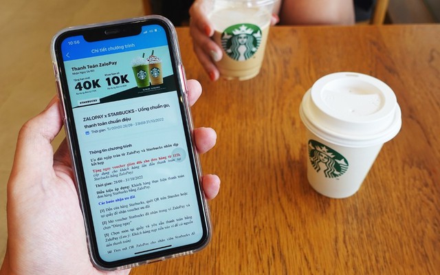 ZaloPay cùng Starbucks Vietnam nâng cao trải nghiệm thanh toán bằng ví điện tử