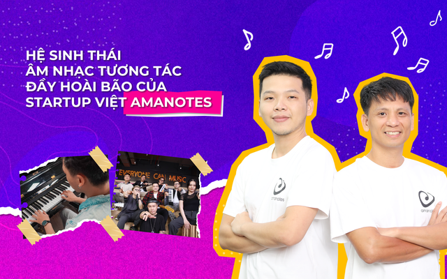 Hệ sinh thái âm nhạc tương tác đầy hoài bão của startup Việt Amanotes