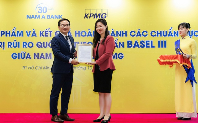 Nam A Bank công bố hoàn thành Basel III