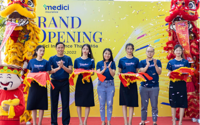 Medici Insurance khai trương văn phòng và đầu tư phát triển thị trường miền Trung