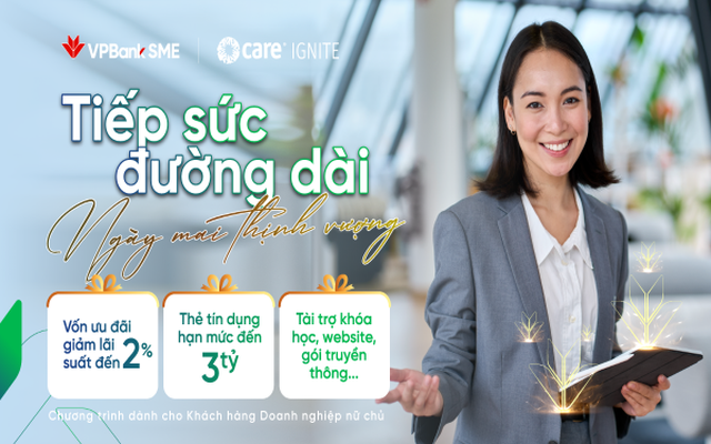 VPBank hợp tác với Care Ignite "thắp lửa" cho doanh nghiệp nữ chủ