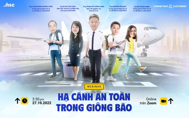 HSC đồng hành cùng nhà đầu tư hạ cánh an toàn trong giông bão