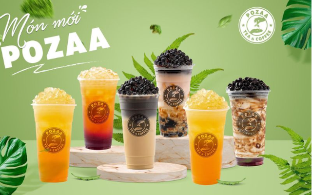 Pozaa Tea - Hành trình trở thành quán trà sữa được giới trẻ  yêu thích