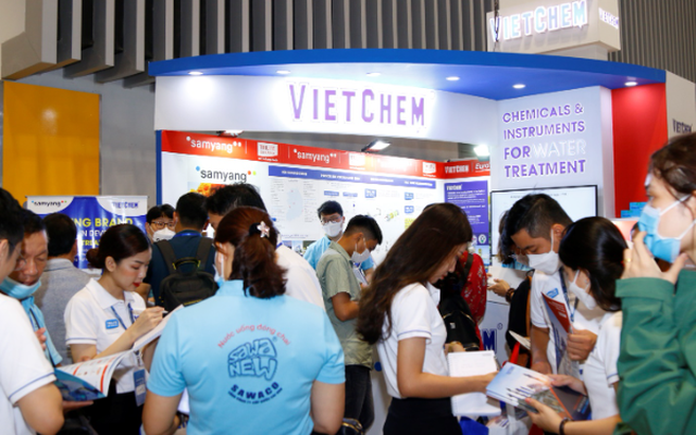 VIETCHEM-SAMYANG nổi bật tại triển lãm Vietwater 2022