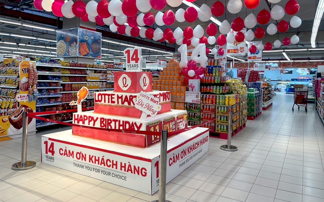 Tri ân khách hàng 14 năm thành lập, LOTTE Mart tung khuyến mãi lớn