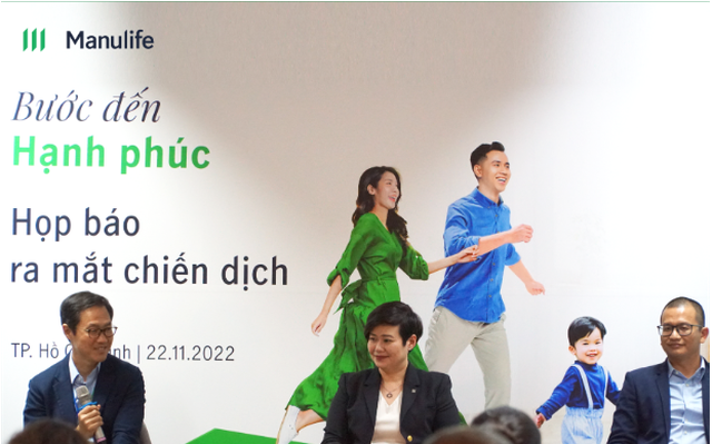 Manulife Việt Nam ra mắt chiến dịch "Bước đến Hạnh phúc"