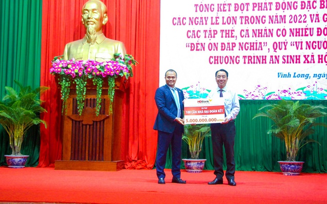 Sovico, HDBank tiếp tục đẩy mạnh công tác an sinh xã hội tại Tây Nam Bộ