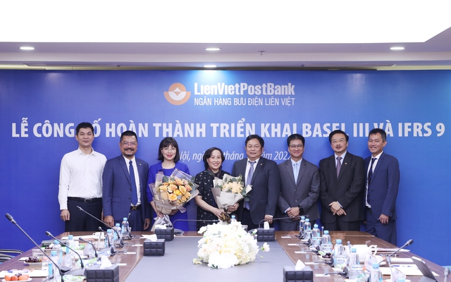 LienVietPostBank công bố hoàn thành triển khai và áp dụng Basel III & IFRS 9