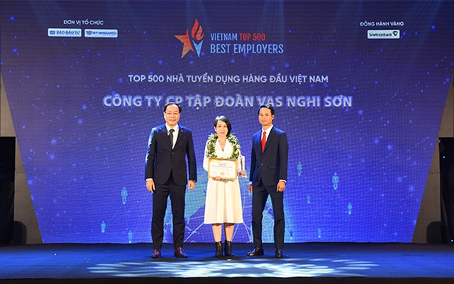 VAS Group được vinh danh trong Top 500 nhà tuyển dụng hàng đầu Việt Nam