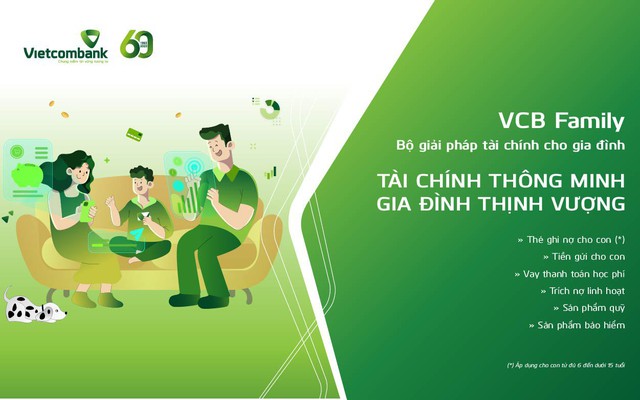 Vietcombank tiên phong ra mắt bộ giải pháp tài chính thông minh dành cho gia đình