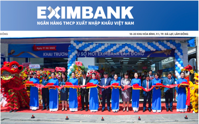 Eximbank Lâm Đồng khai trương trụ sở mới tại Đà Lạt