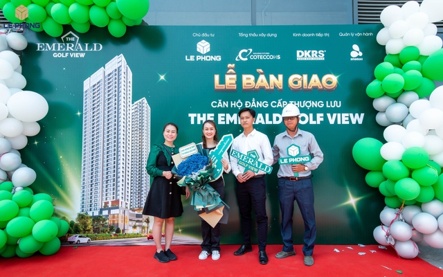 Tập đoàn Lê Phong bàn giao dự án The Emerald Golf View