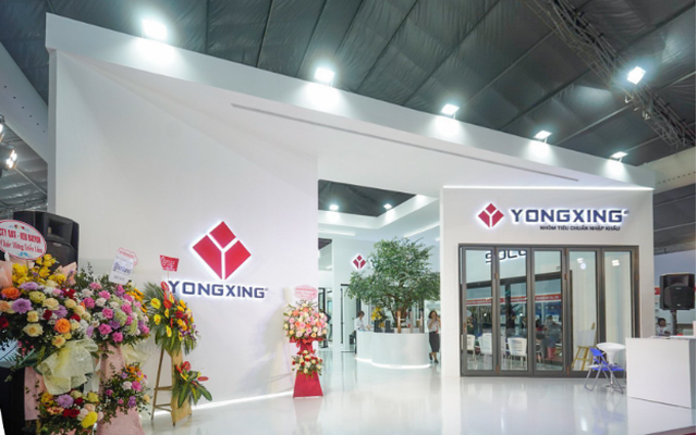 Nhôm Yongxing giới thiệu công nghệ fluorocarbon tại Vietbuild Hà Nội 2023