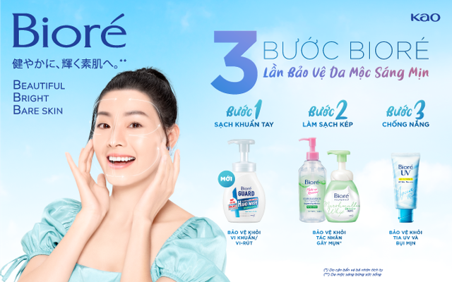 Bioré - 40 năm theo đuổi sứ mệnh bảo vệ da mộc toàn diện