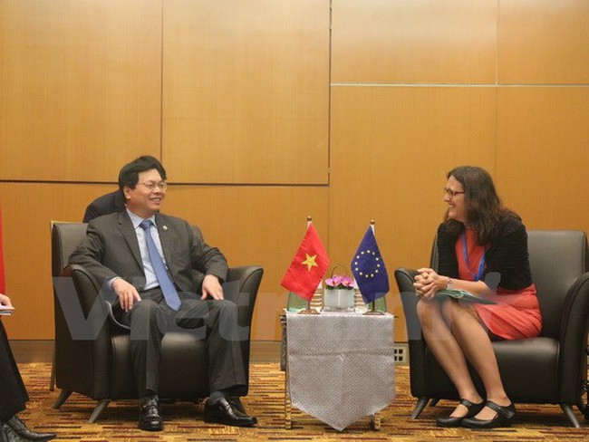 Việt Nam-EU thúc đẩy đàm phán và ký kết FTA song phương