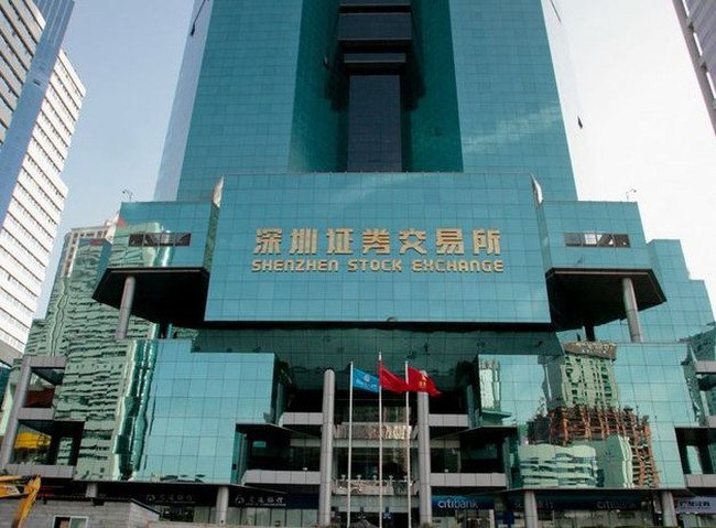 Giá trị vốn hóa của chứng khoán Trung Quốc vượt 10.000 tỷ USD