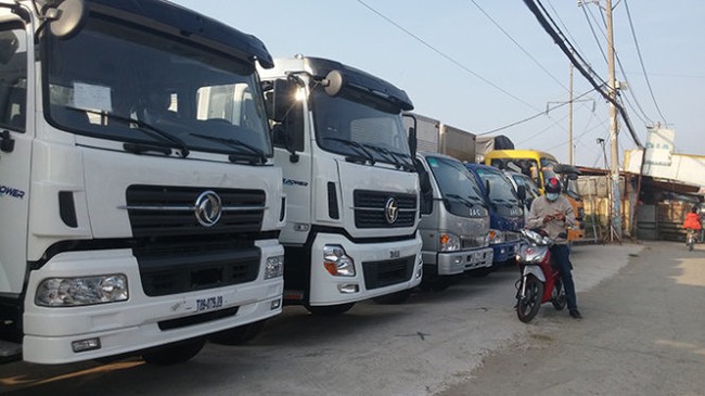 ​Ôtô tải Trung Quốc nhập khẩu tăng mạnh