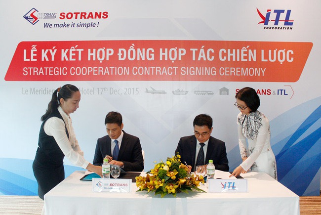 Sotrans hợp tác chiến lược với Indo Trần trong mảng Logistics